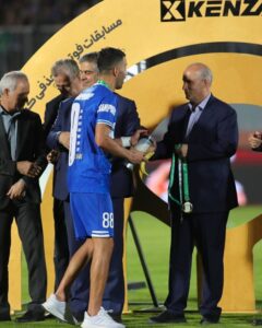 کری رضاوند برای وزیر پرسپولیسی! +عکس