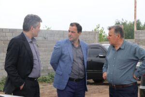 بازدید میدانی از پروژه عمرانی سد رادارکومه توسط استاندار و برخی مسئولین شهرستانی